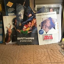 More standee posters - also on patio