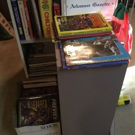 Books, magazines, and more