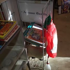 Arkansas Gazette newspaper rack