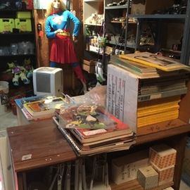 Some vintage National Geographic magazines