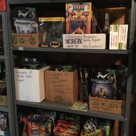 Action Figures: Warriors of Virtue, Ultraforce, Gargoyles, Dragon Ball, Silly Surfers, Batman