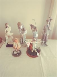 Golf - Figurines LLADRO and others