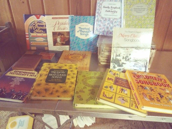 Lots of Assorted Piano Song Books