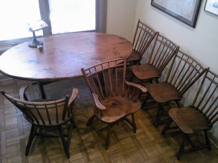 Hunt Country Furniture Colonial Dining Set - handmade