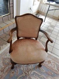 French style open-arm chair