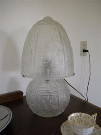 French Art Deco lamp