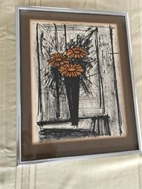 Bernard Buffet Lithograph, signed in the stone