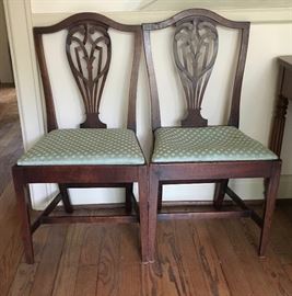 6 Chippendale Side Chairs