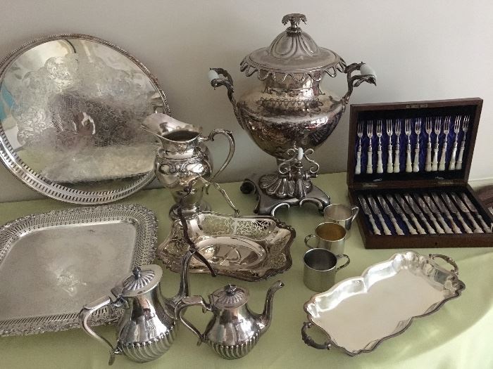 Some of the Silver Plate - Great Pieces