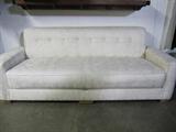 Incredible condition art deco sofa that pulls into a flat double bed.