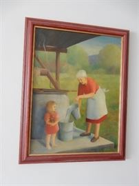 OIL ON CANVAS PAINTING BY SOUTHERN ARTIST