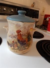 VINTAGE GREASE JAR/CANISTER