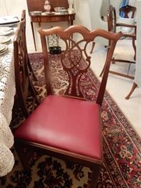 MOSER CHIPPENDALE STYLE DINING CHAIR