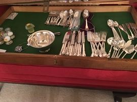 LUNDT STERLING FLATWARE “MODERN VICTORIAN”