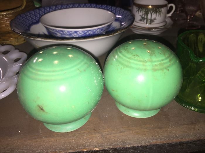 Green fiesta ware