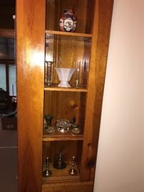 MILK GLASS, CLEAR GLASS