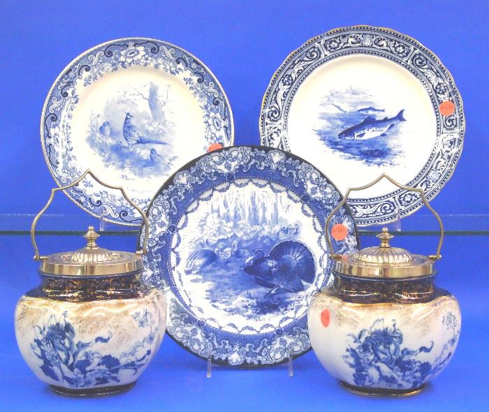 Royal Doulton and Flow Blue