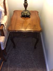 #25	(2)  27.5x22x21.5 Wood End Table w/Drawer	 $150.00    $75 each

