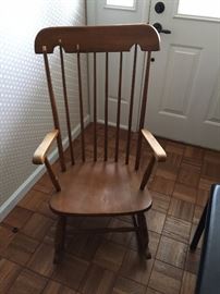 #38	Wood Rocking Chair AS IS	 $20.00 
