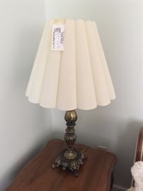 #51	lamps	Brass Bottom Lamps (2)	 $90.00 

