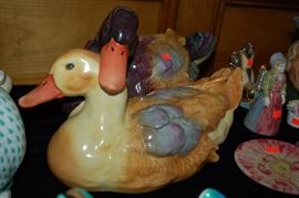 HEREND NATURAL COLOR DUCKS FROM THE WATERFOWL COLLECTION