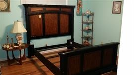 Queen/Full Bed with touch lights