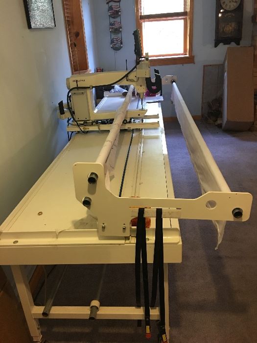 Professional HQ Sixteen Pro-Stitcher, Long Arm Quilting Machine with 12' frame