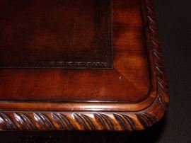 Seven Seas by Hooker Furniture Executive Solid Wood Desk with claw feet