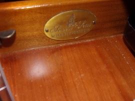 Seven Seas by Hooker Furniture Executive Solid Wood Desk with claw feet