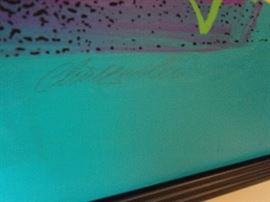 Kenworth - Original painting Kenworth T2000 Original Oil - Kenworth Truck Company has long been the leader in vehicle aerodynamics. They introduce the first aerodynamic truck in 1985 with the T600a. The T2000 was introduced in 1997 to further advance aerodynamics to reduce fuel consumption and lower cost. It also incorporated a wider cab for improved driver comfort. This painting was commissioned by Kenworth and was displayed at Kenworth's corporate offices in Kirkland, Washington. Kenworth is a division of Paccar which also owns the Peterbilt and DAF nameplates and is the 3rd largest truck manufacturer in the world.