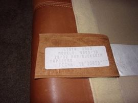 Rolled arm leather living room set with Two Sofa/Couch, Chair, and Ottoman. Your family room will never feel better!