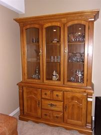 Matches dining room table - china cabinet