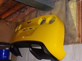 Corvette 2011 Grand Sport rear bumper