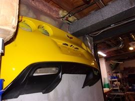Corvette 2011 Grand Sport rear bumper