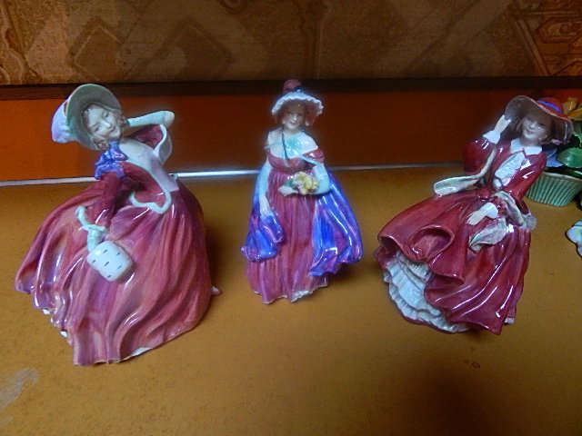 LADIES IN RED COLLECTIBLES FROM ENGLAND