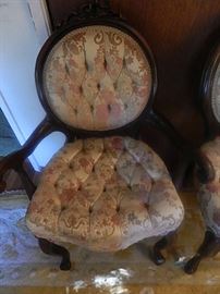 ASSORTED VICTORIAN CHAIRS