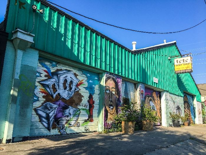 The Art Garage at 2231 St Claude Avenue in the Marigny