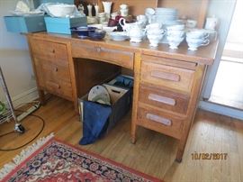 1950's Oak Desk