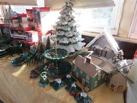 Christmas, Valley, Ceramic Tree,