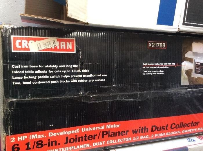 Craftsman 6 1/8" Joinet/Planer with Dust Collector