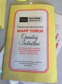 Craftsman Commercial Mapp Torch