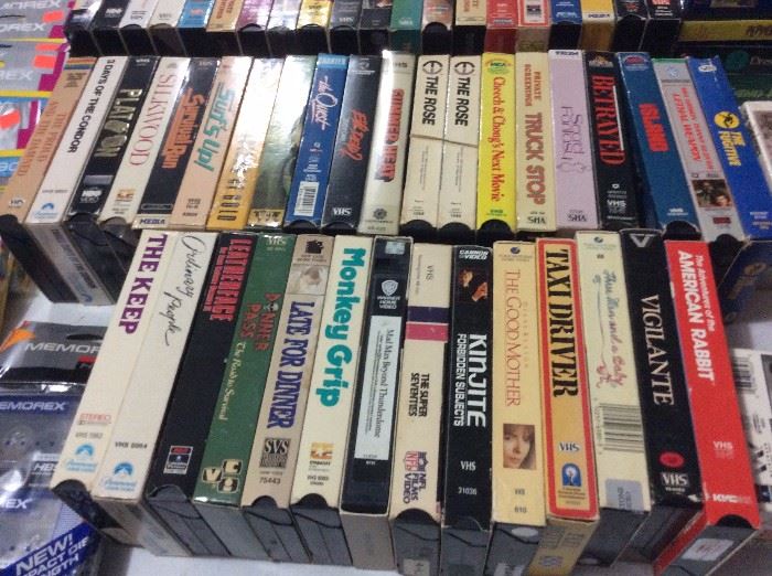 VHS MOVIE COLLECTION