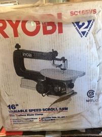Ryobi 16" Variable Speed Scroll Saw - NEW