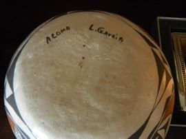Acoma Pottery by L. Garcia