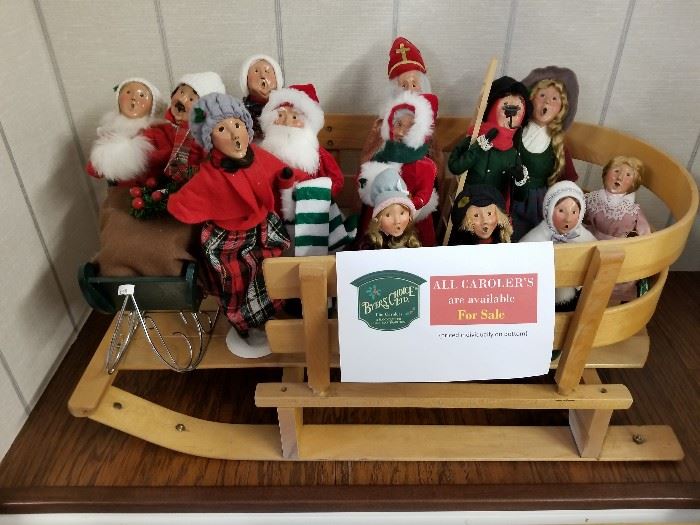 Vintage "Byers Club's Christmas collectables 