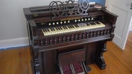 antique pump organ. Works! YOU REMOVE, bring help
