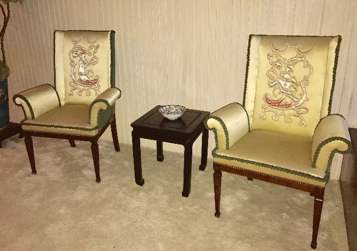 MCM Asian chairs