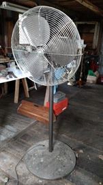 Large industrial fan - it's been rewired
