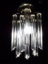 VINTAGE LUCITE CHANDELIER