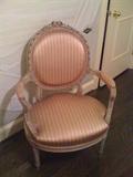 Pair of Antique chairs , late 19 th century . Beautiful!